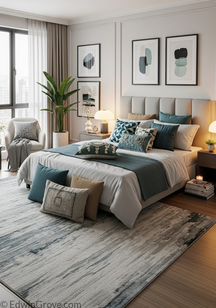 Bedroom accessories adding style and personality to decor