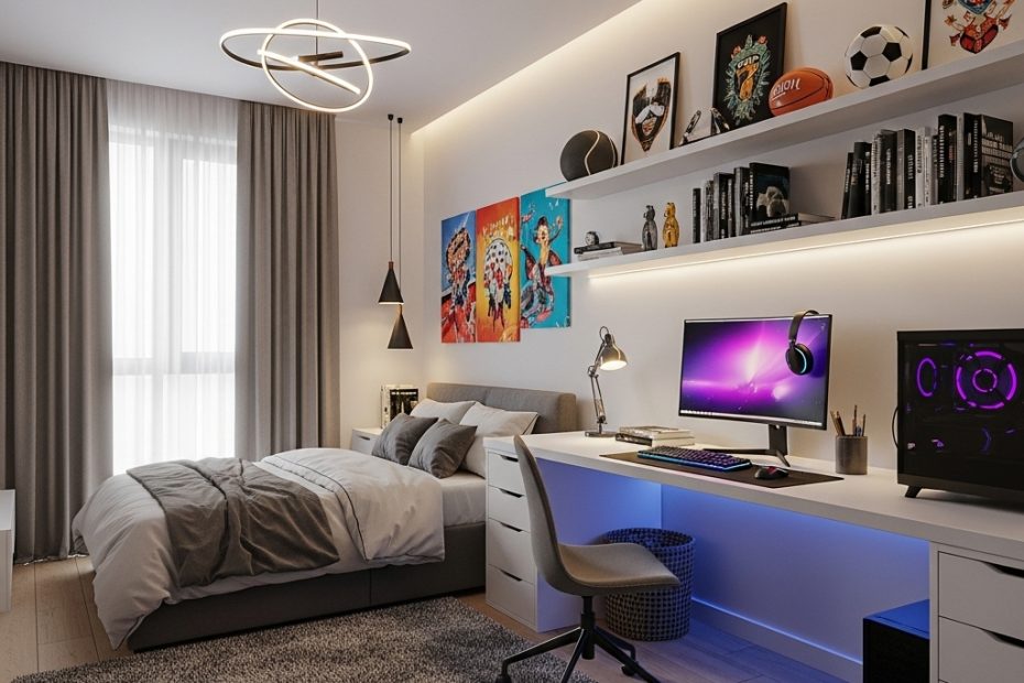 Teenage Male Bedroom Decorating Ideas