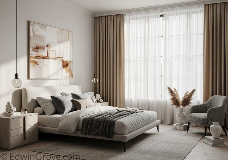 bedroom curtain ideas