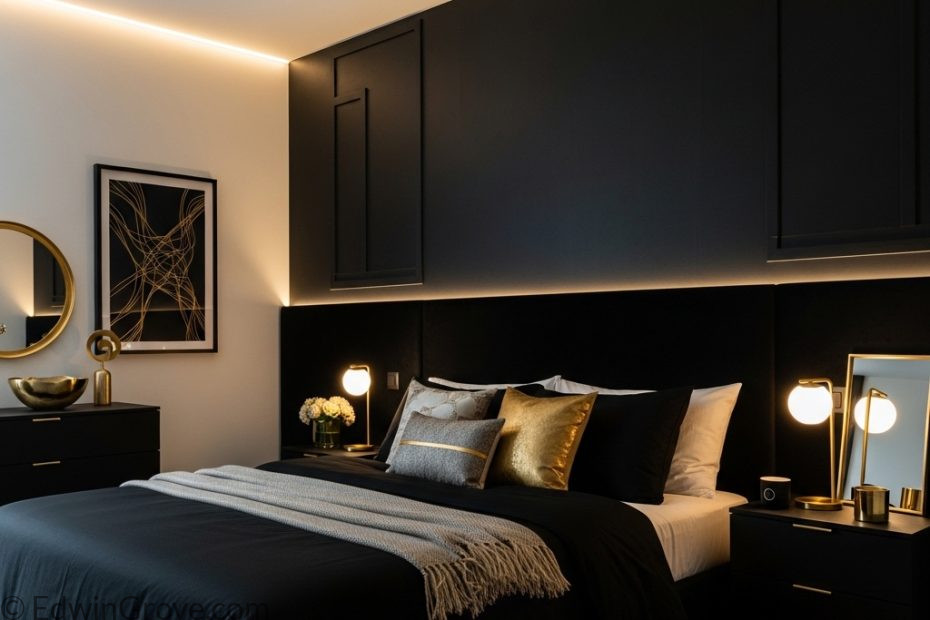 black bedroom design ideas