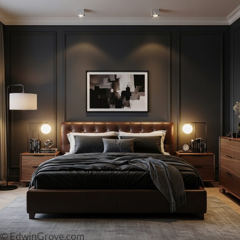 masculine bedroom design ideas